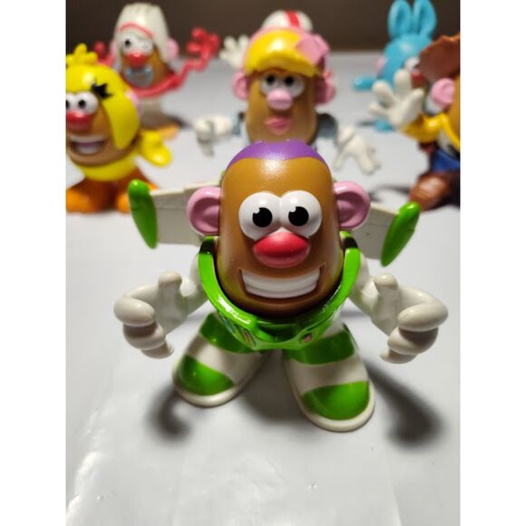 Lot of 7 Disney Toy Story Mr. Potato Head Woody Buzz - Picture 7 of 11